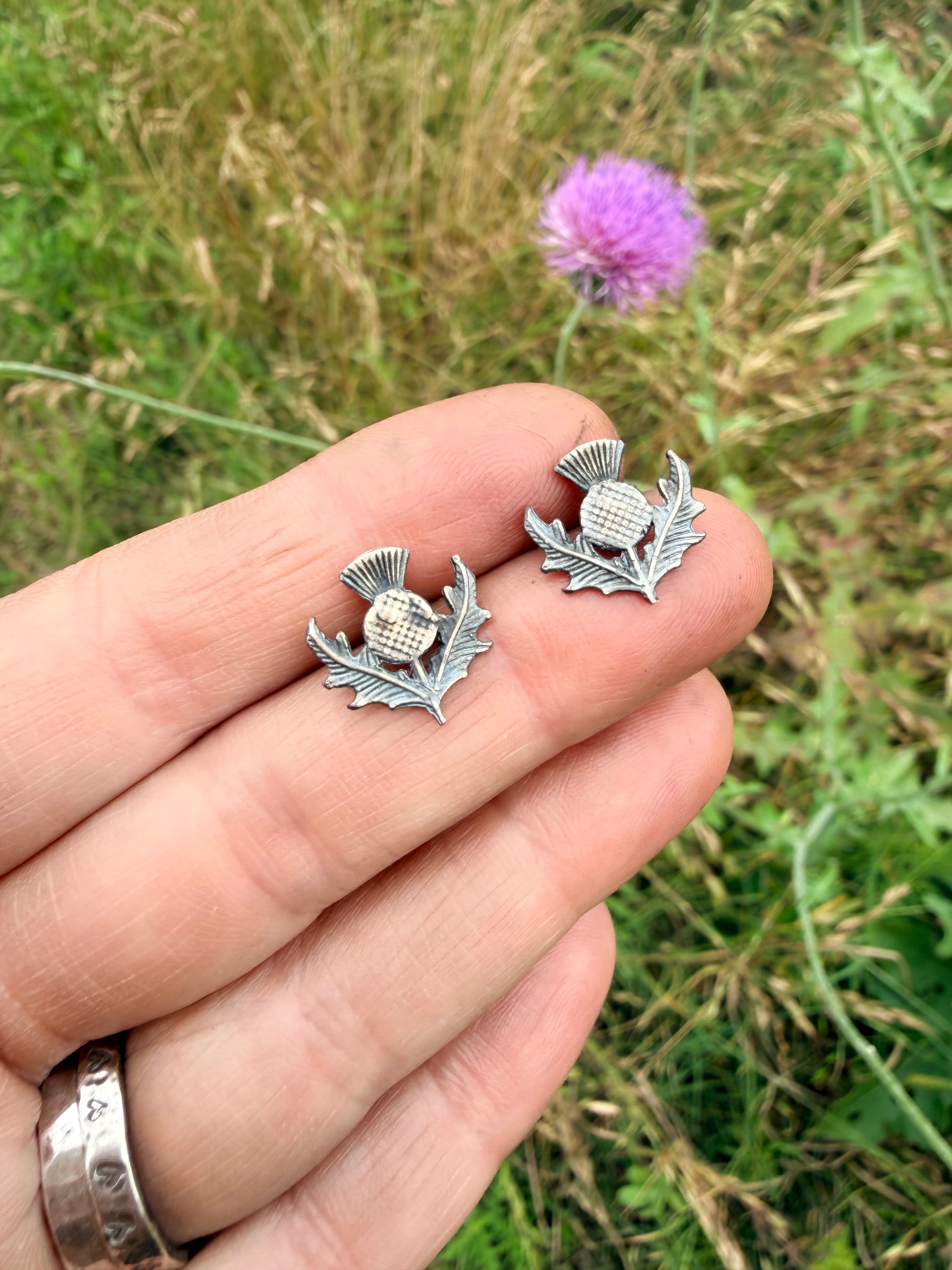 Thistle Earrings